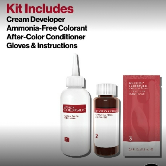 Revlon Colorsilk Ultra Light Natural Blond 04 Hair Color Permanent Dye Keratin - Picture 4 of 8